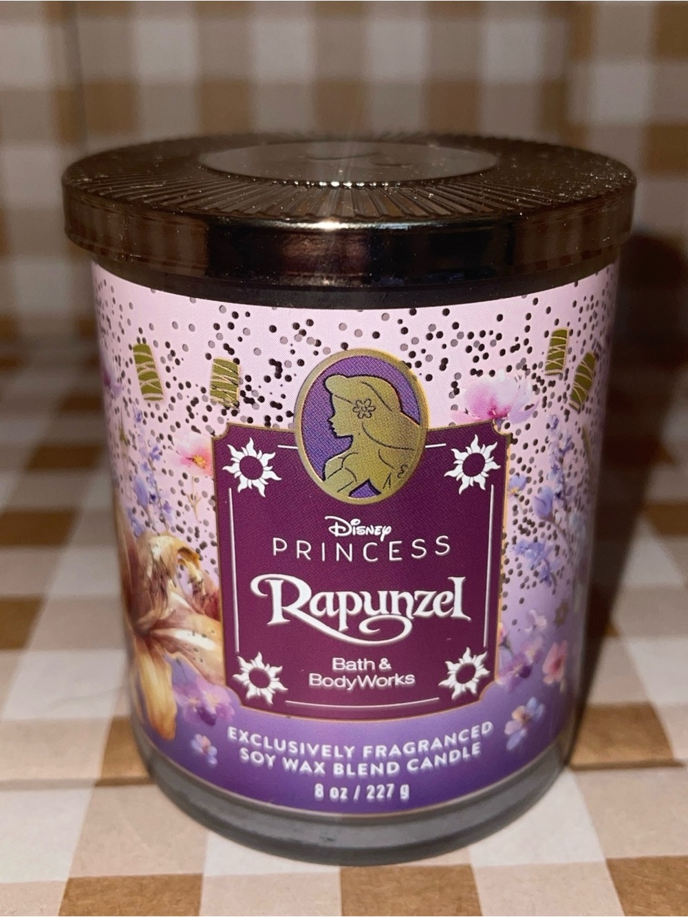 BATH & BODY WORKS X DISNEY PRINCESS RAPUNZEL SINGLE WICK CANDLE